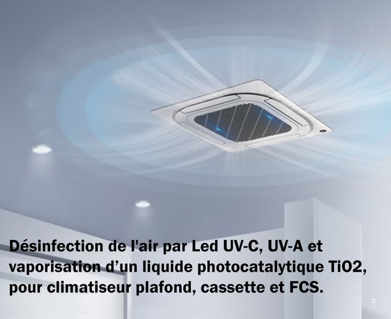 Kit Led UV pour climatiseur plafond France UV-C