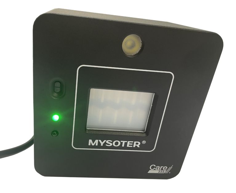 UV-Plus222 avec module UV-C 222nm de Care222 - Mysoter - France UV-C