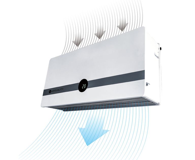 Purificateur d'air FSA650-W mural autonome, horizontal - Marque AIRQUALITY par France UV-C