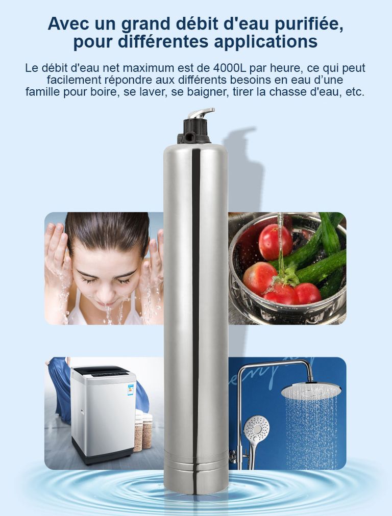 FU-Central Manuel/Auto-01 - Filtration de l'eau courante - France UV-C