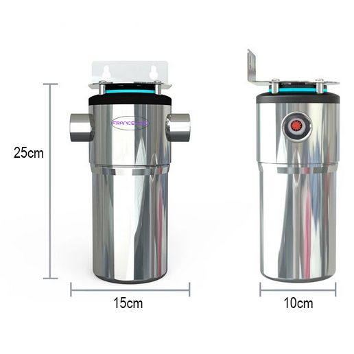 Réacteur UVC LED pour toute la maison - Dimensions du dispositif - Stérilisation à 99.99% - France UVC