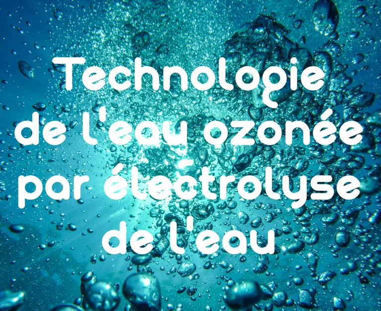 Technologie de l'ozone électrolytique - France UV-C