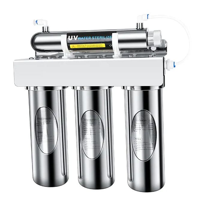 FU-H401-UV Filtration de l'eau du robinet - Modèle à mettre sous l'évier - France UV-C