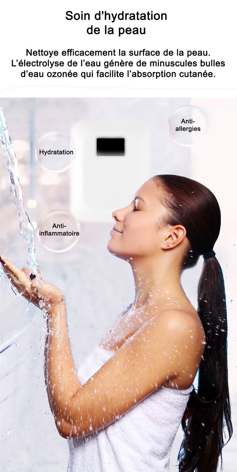 Pour les soins de la peau Générateur d'eau ozonée 0.5 à 3.5mg/L (PPM) - France UV-C