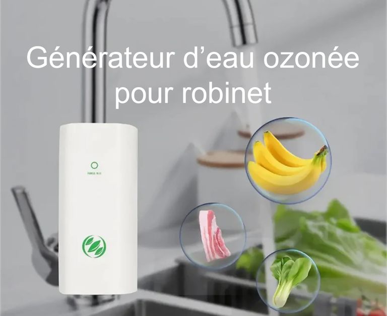 Ozoniseur portable pour robinet - France UV-C