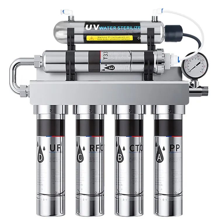 FU-H502-UV Filtration de l'eau du robinet - Modèle à mettre sous l'évier - France UV-C