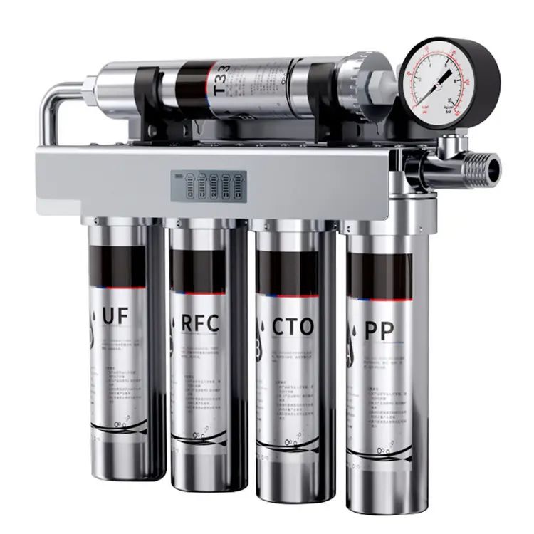FU-H501 et FU-H502 Filtration de l'eau du robinet - Modèle à mettre sous l'évier - France UV-C