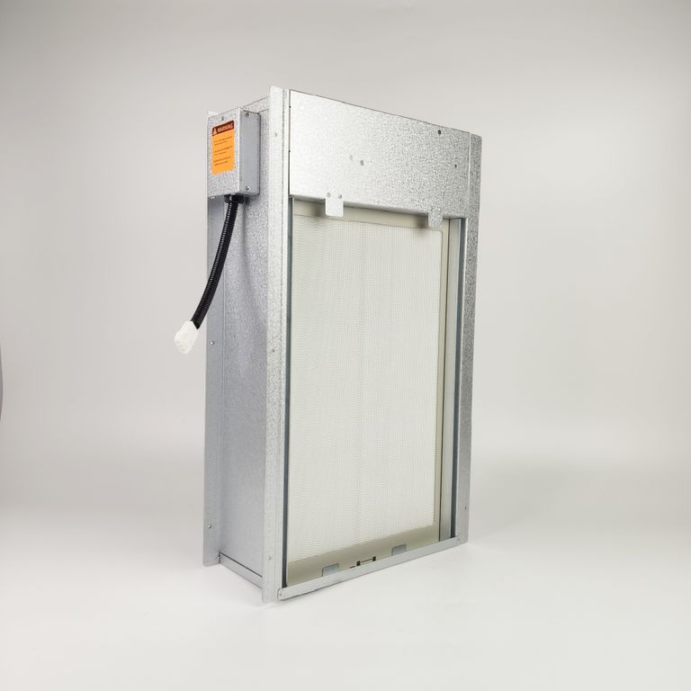 Filtre MESP série FAH pour AHU - vue de dos - Technologie MESP avec filtre lavable - Marque AIRQUALITY par France UV-C