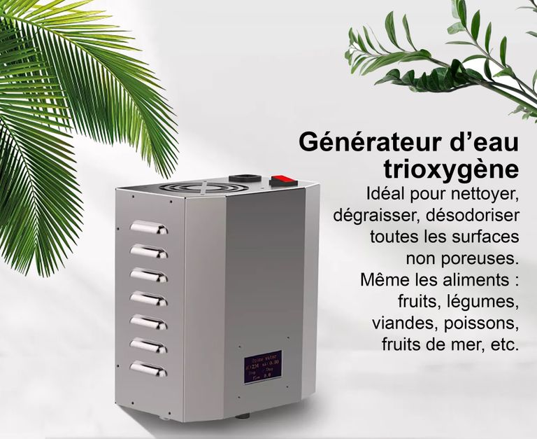Générateur d'eau ozonée - concentration de 1 à 3PPM - France UV-C