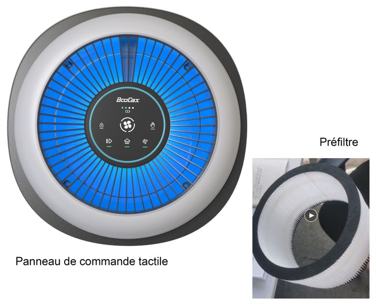 Préfiltre + commande Robot Plasma Penguin - France UV-C