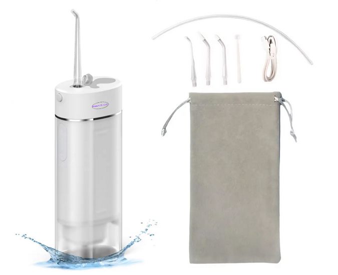 Jet dentaire à eau ozonée générée par électrolyse de l'eau - France UVC