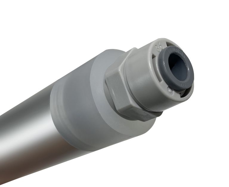 Extrémité du stérilisateur d'eau UVC LED avec sa connexion jack femelle - France UV-C