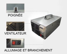 Générateur d'ozone 30g/h et 20g/h - FU-P30g - FU-P20g - France UV-C
