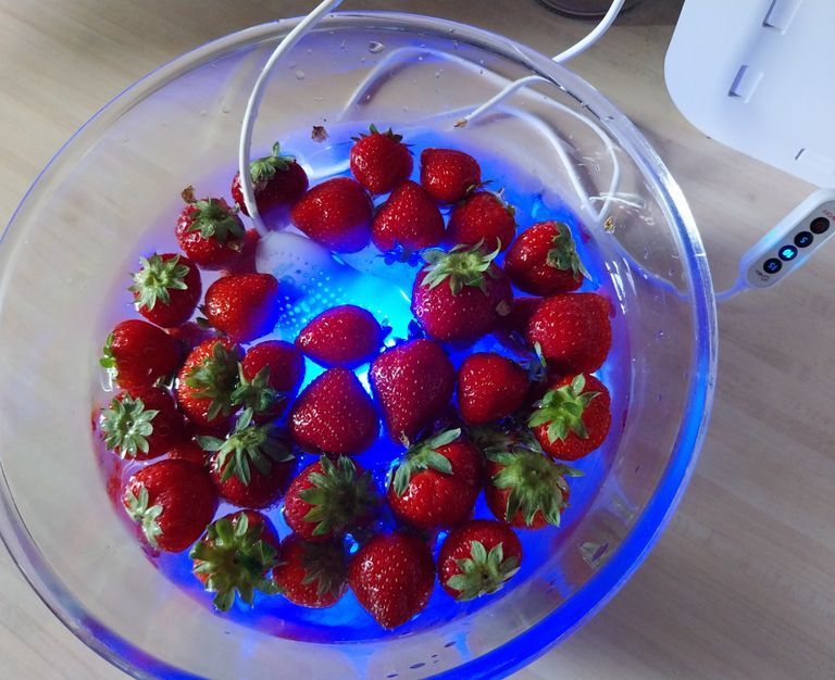 Mini générateur d'eau ozonée portable 0.5 à 2.6mg/L (PPM) pour laver les aliments - Technologie de l'électrolyse de l'eau - France UVC