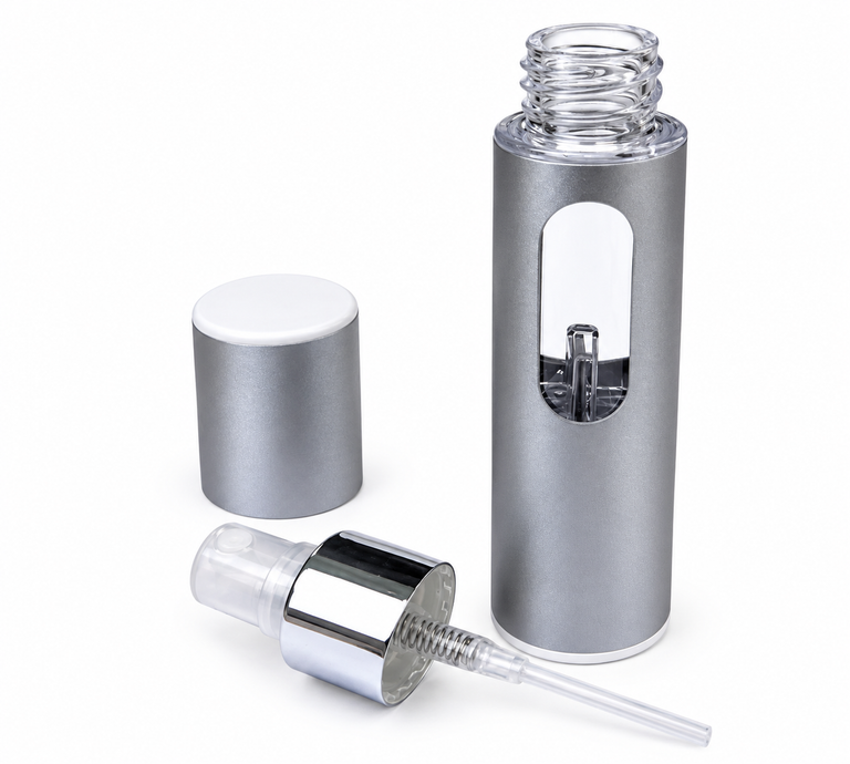 Mini spray O3 - Eau ozonée en 30 secondes - De 1 à 5 mg/PPM - Vaporisateur petit format pour sac à main - France UVC