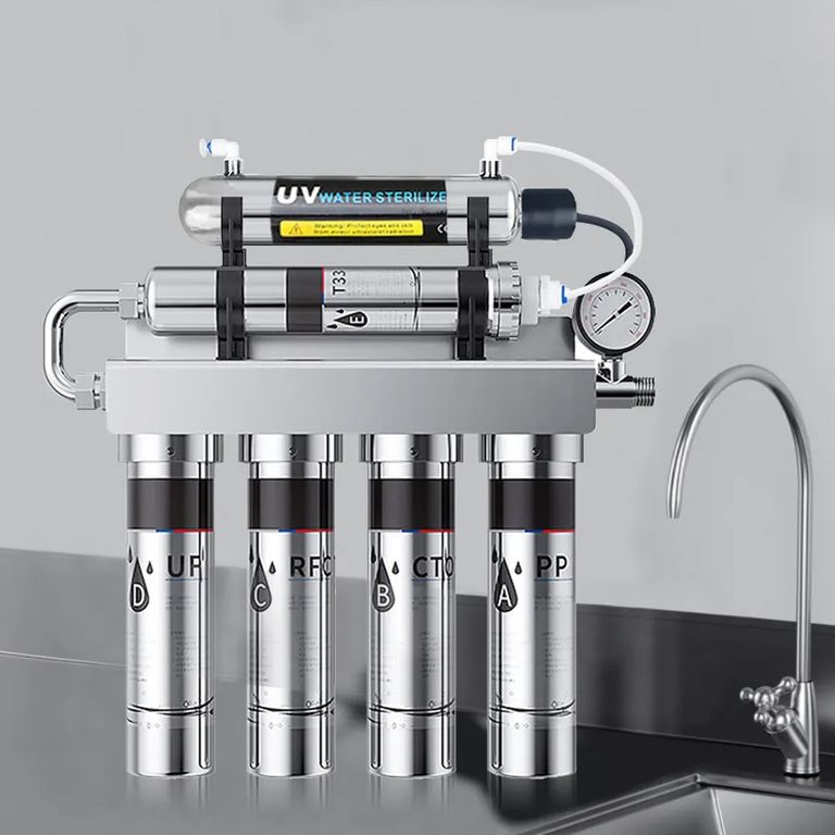 FU-H502-UV Filtration de l'eau du robinet - Modèle à mettre sous l'évier - France UV-C