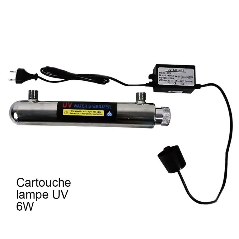 FU-H502-UV Filtration de l'eau du robinet - Modèle à mettre sous l'évier - France UV-C
