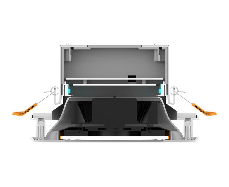 Downpuri : désinfection UV-C + spot Leds pour plafond - France UV-C