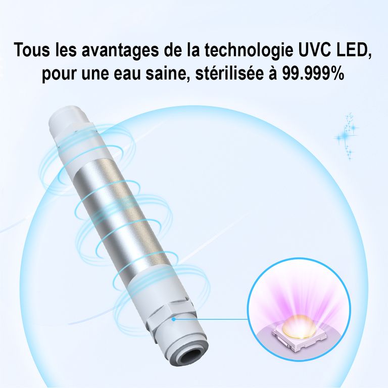 Tous les avantages du stérilisateur d'eau UVC LED - France UV-C