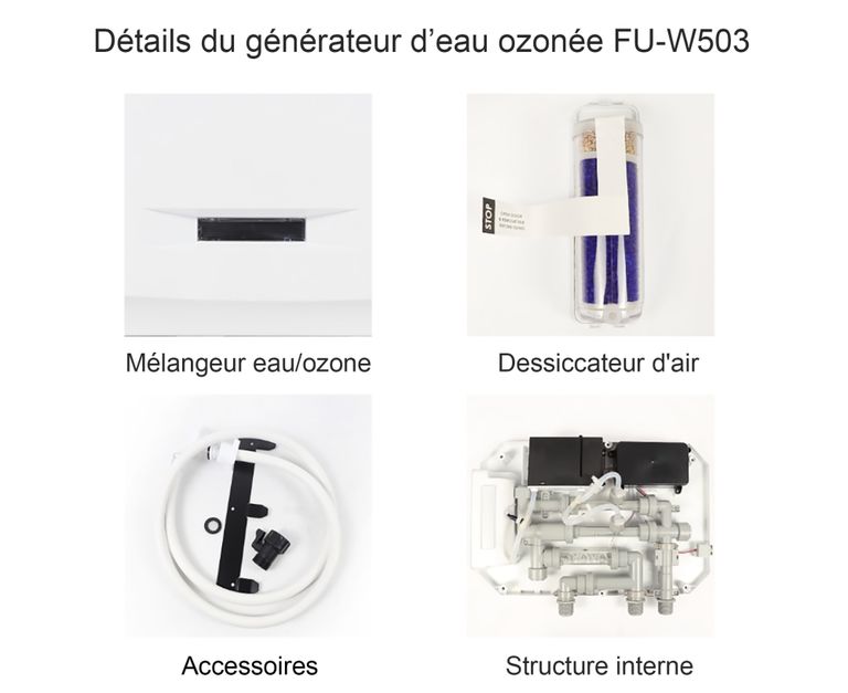 Ozoniseur pour lave-linge GO-0.4/1.2PPM - France UV-C