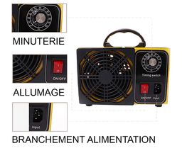 Générateur d'ozone 16 ou 8g/h - FU-P16g - FU-P8g -France UV-C