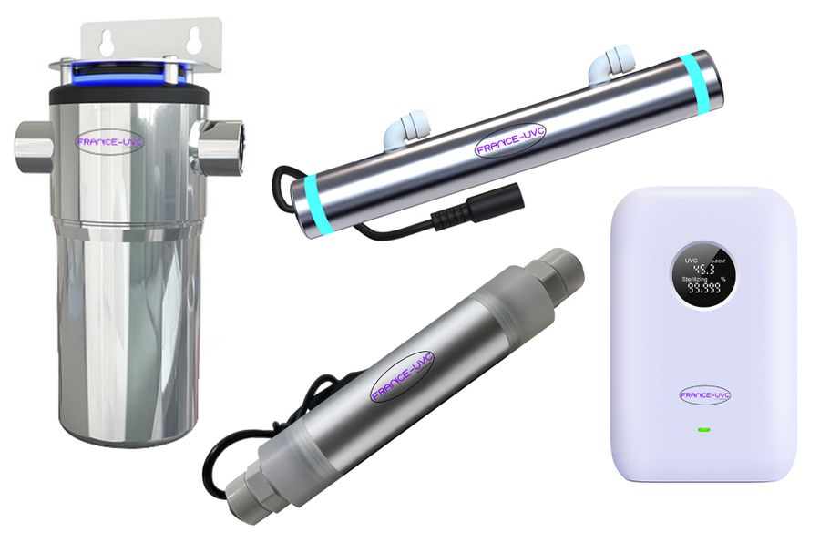 Réacteurs UV-C et UV-C LED - Désinfection de l'eau - France UVC